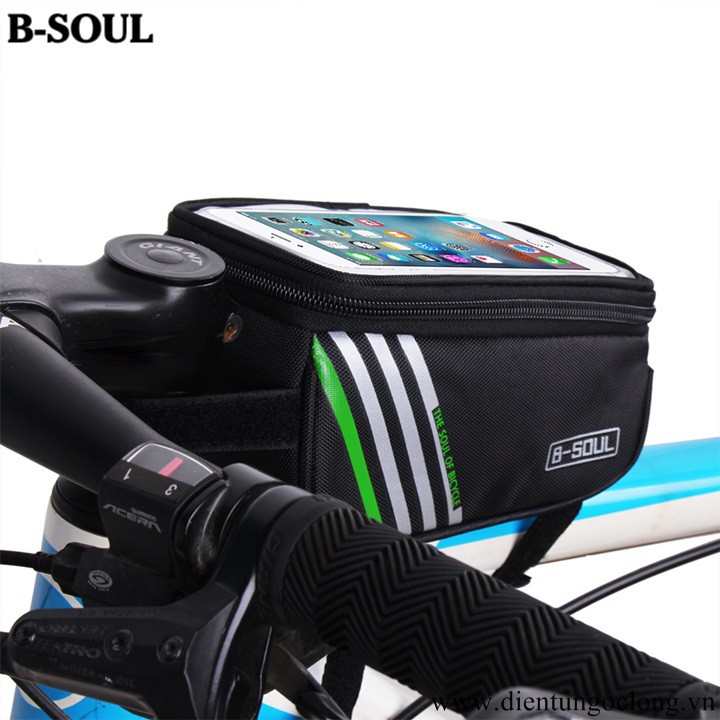 Túi Treo Sườn Trước Xe Đạp Mini B-Soul Chính Hãng