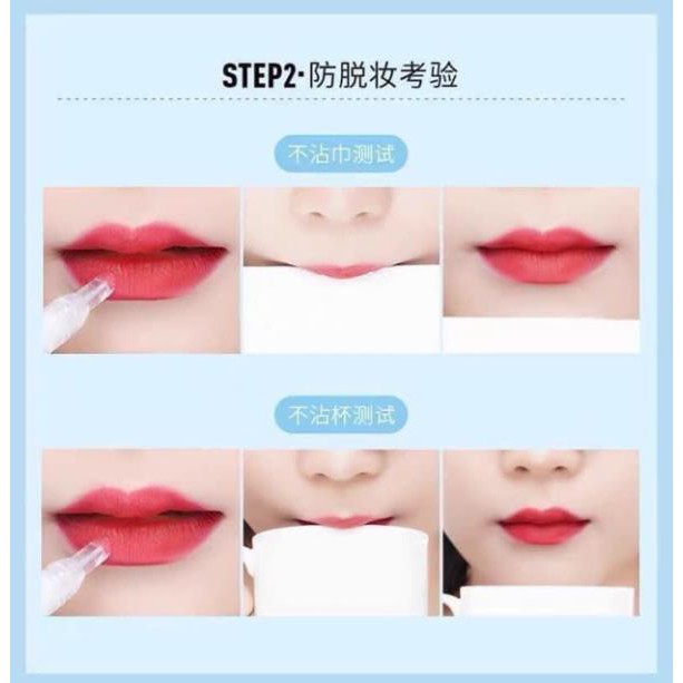 Gel Khóa Son Môi Giúp Giữ Màu Son Bền Màu Không Trôi Không Lem