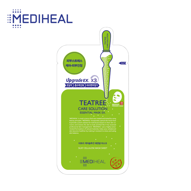 Mặt nạ tinh chất tràm trà ngăn ngừa mụn Mediheal Teatree Care Solution Essential Mask 24ml