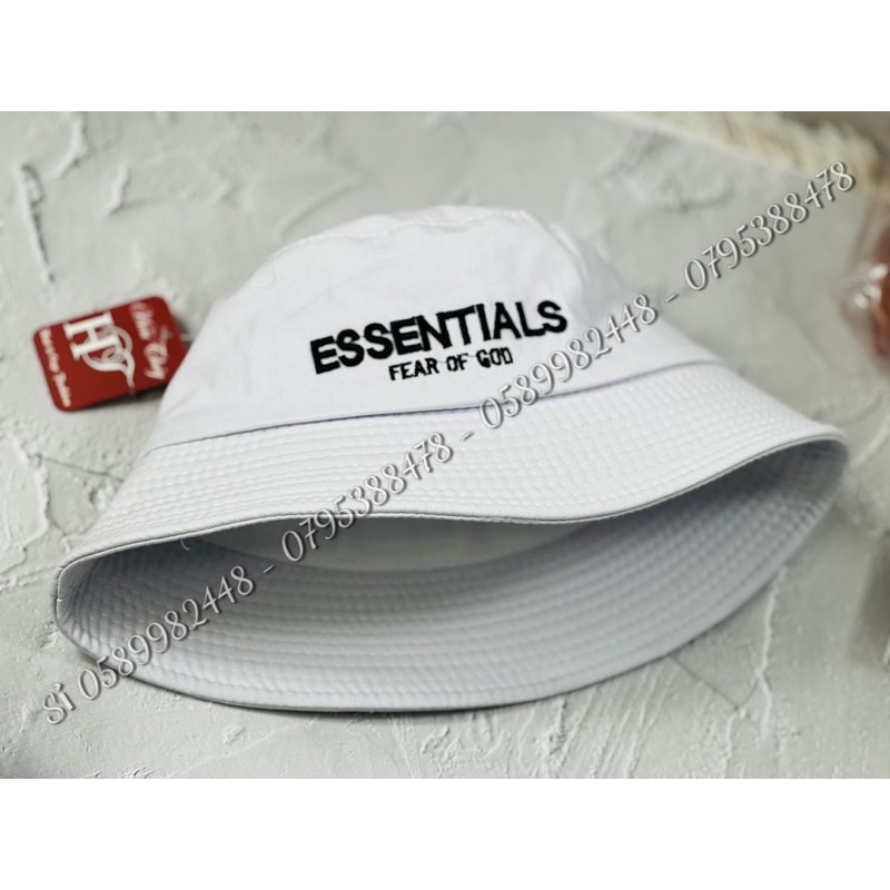 Nón bucket nam, mũ tai bèo in chữ ESSENTlALS phong cách đơn giản, chất siêu đẹp