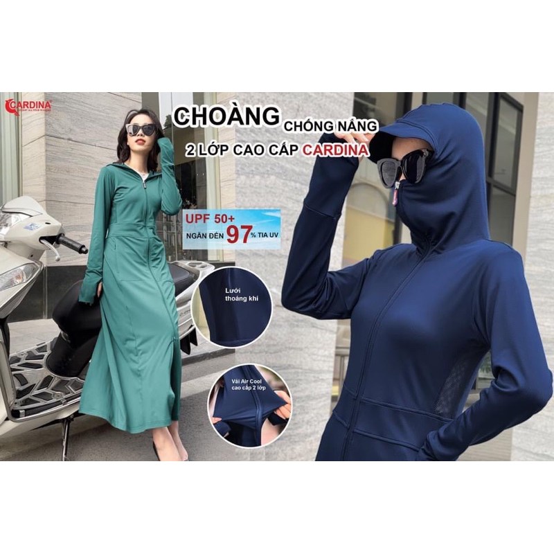 BÁN SỈ BỘ CHỐNG NẮNG 2 LỚP CDN CHO NỮ