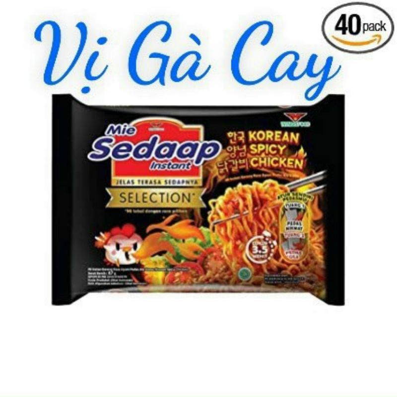 Mì Trộn Ăn Liền Sedaap gói lớn 5 Gói Xuất Xứ Indonesia | BigBuy360 - bigbuy360.vn