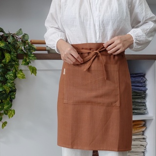 Tạp dề linen ngắn