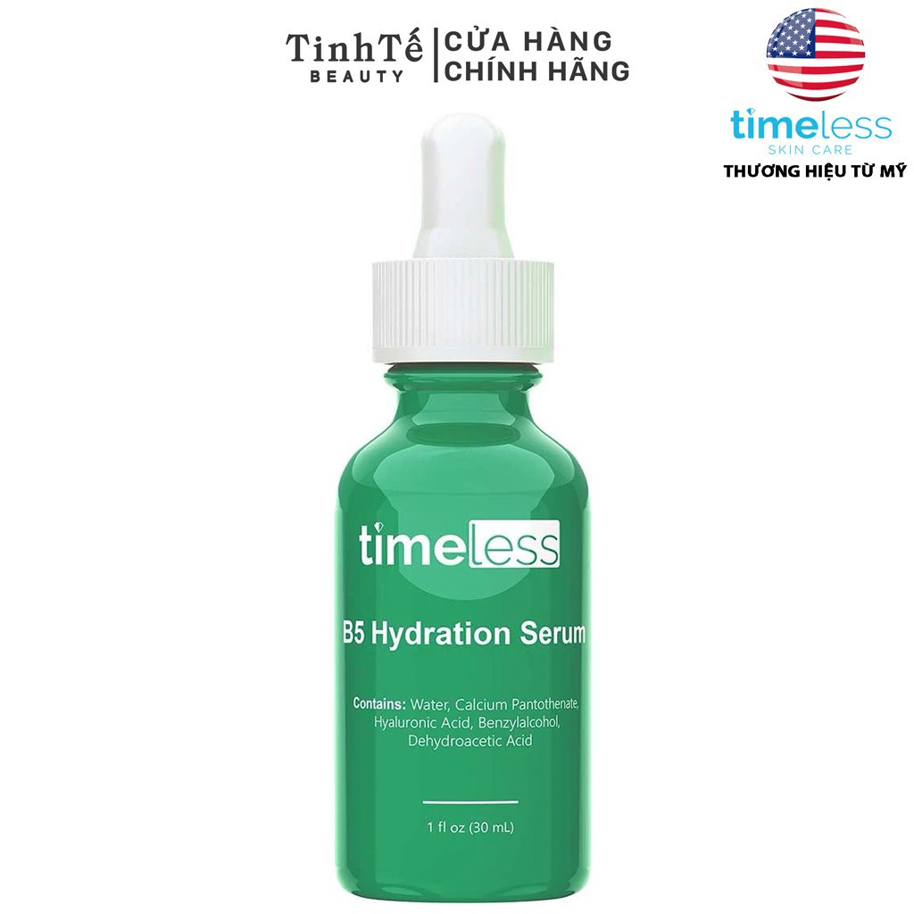 Serum phục hồi da Timeless Vitamin B5 + Hyaluronic Acid 30ml