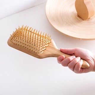 Lược tre mát xa da đầu