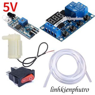 Combo Tự Làm Máy Phun Nước Tự Động V2 5V