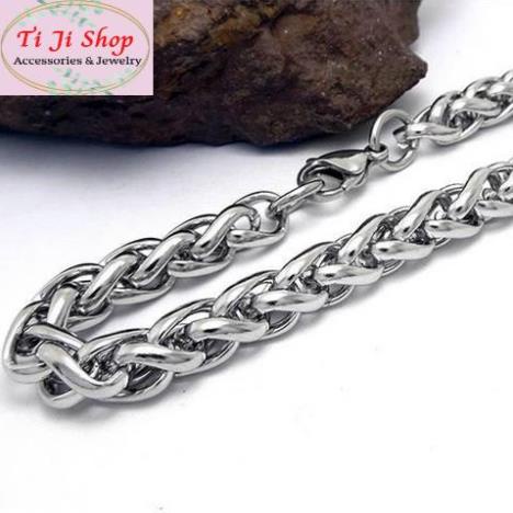 LẮC TAY NAM INOX BÔNG DỪA NAM TÍNH ĐẸP KHÔNG ĐEN