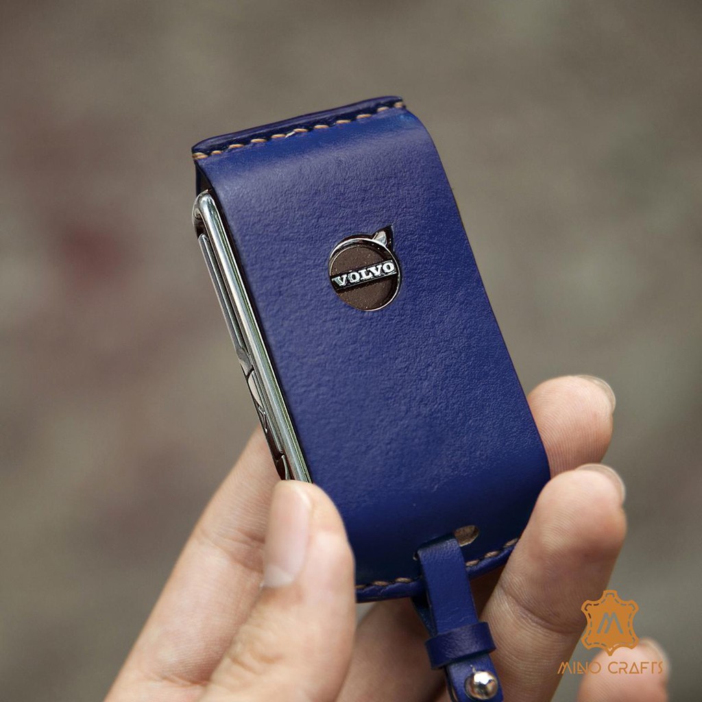 Bao da chìa khóa Volvo C30 S60 S80 S90 S901 V70 V90 Cross V90CC XC40 XC60 XC70 XC90