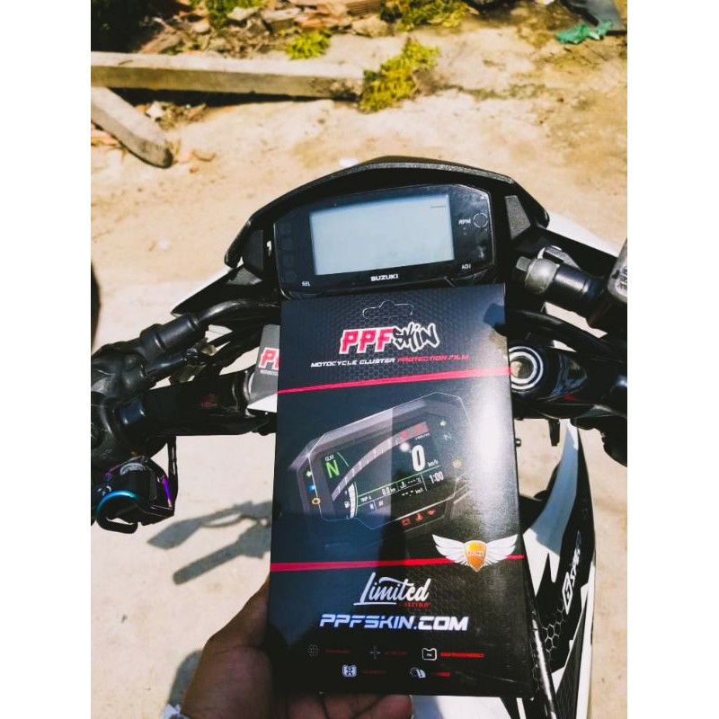 PPF Suzuki Raider, Satria ,GSX ,suzuki bandit....2022 ...UPPF dán bảo vệ mặt đồng hồ xe , xước tự phục hồi vết xước dâm