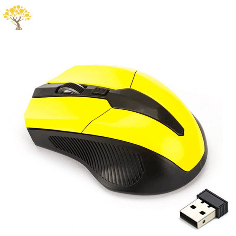 [Cheap] 2.4G Optical Wireless Mouse 3 Buttons for Computer Laptop Gaming Mice with USB Receiver