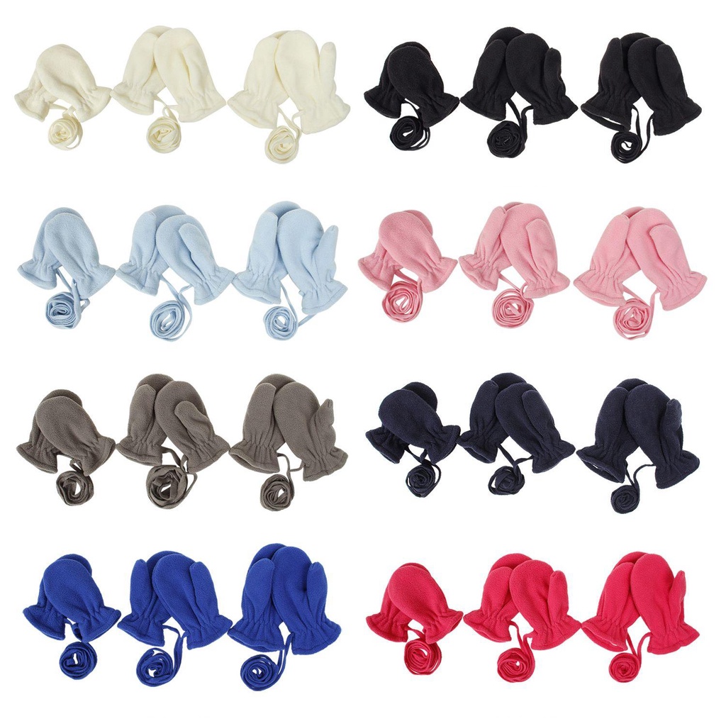 Đôi Găng Tay Giữ Ấm Dễ Sử Dụng Cho Bé Từ 3 Tháng - 4 Tuổi