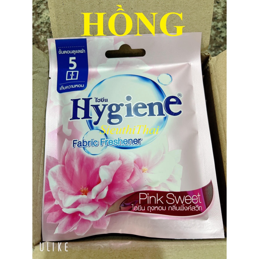 Combo 05 túi thơm HYGIENE gói 8gr- Hàng Thái Lan