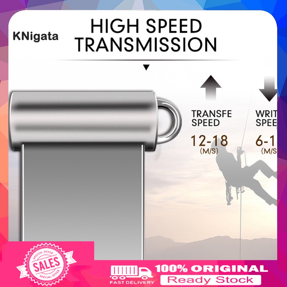 Ổ Đĩa Usb 2.0 4 / 8 / 16 / 32 / 64gb Bằng Kim Loại