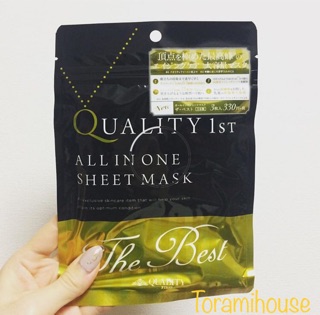 Mặt nạ Quality 1st All in one sheet mask (Made in Japan)