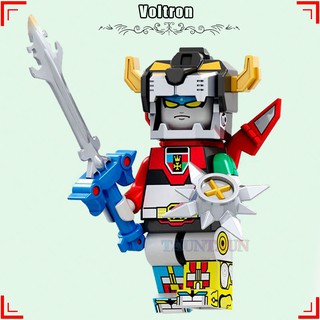 Mô Hình Lego Nhân Vật Hoạt Hình Voltron Team Godmars Beast King GUNDAM Mini