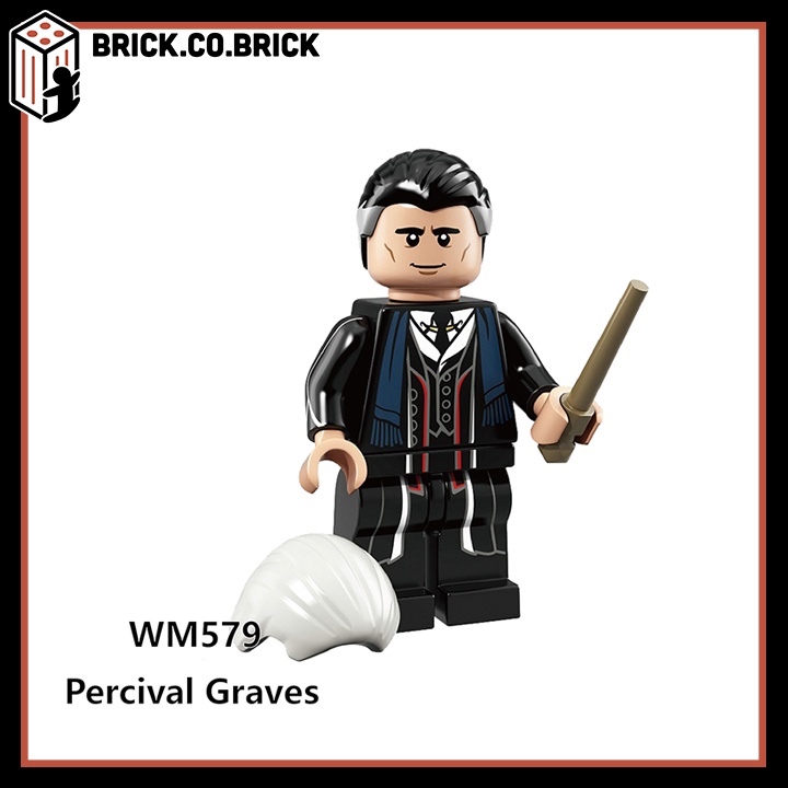 Harry Potter Đồ Chơi Lắp Ráp Minifgure Mô Hình Phù Thủy Phép Thuật WM6042