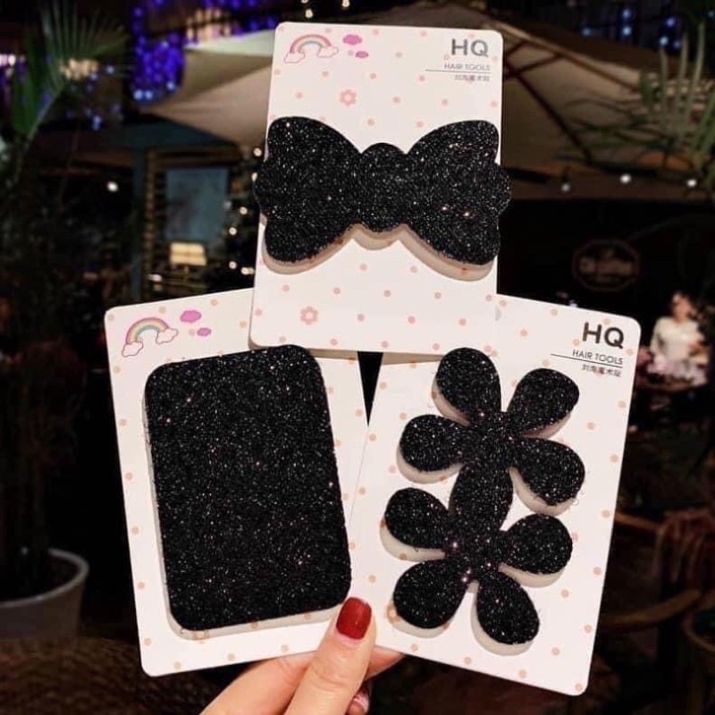 Miếng dán giữ tóc nhũ siêu xinh