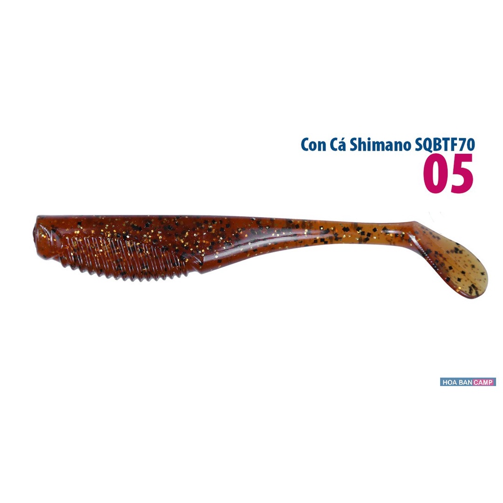 Mồi Mềm Con Cá Shimano Fish SQBTF70 | 7cm