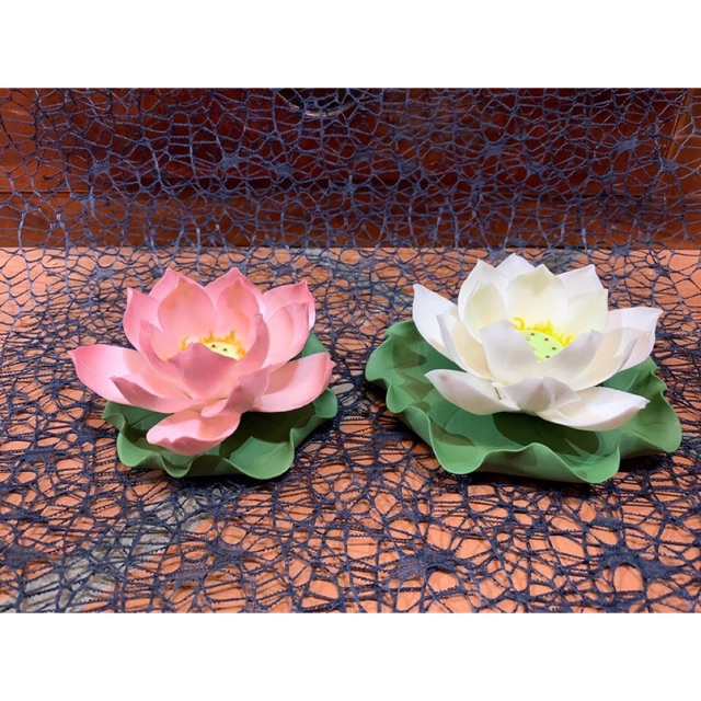 Hoa sen cắm nhang cao cấp size 10,5cm