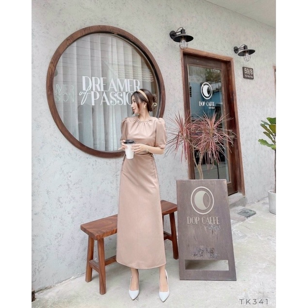 ĐẦM DỰ TIỆC SUÔNG KHOÉT EO MILAN DRESS