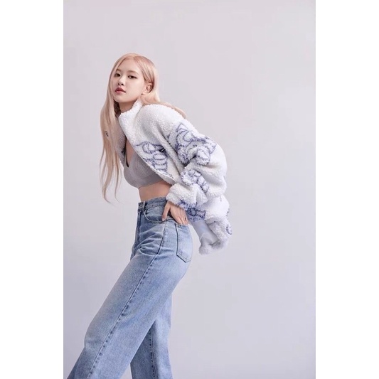 Áo khoác bông OiOi giống Rosé BLACKPINK