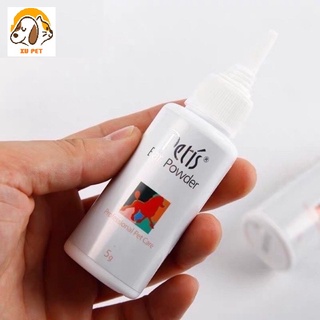 Bột nhổ lông tai petis - làm sạch vệ sinh tai cho chó mèo lọ 5g