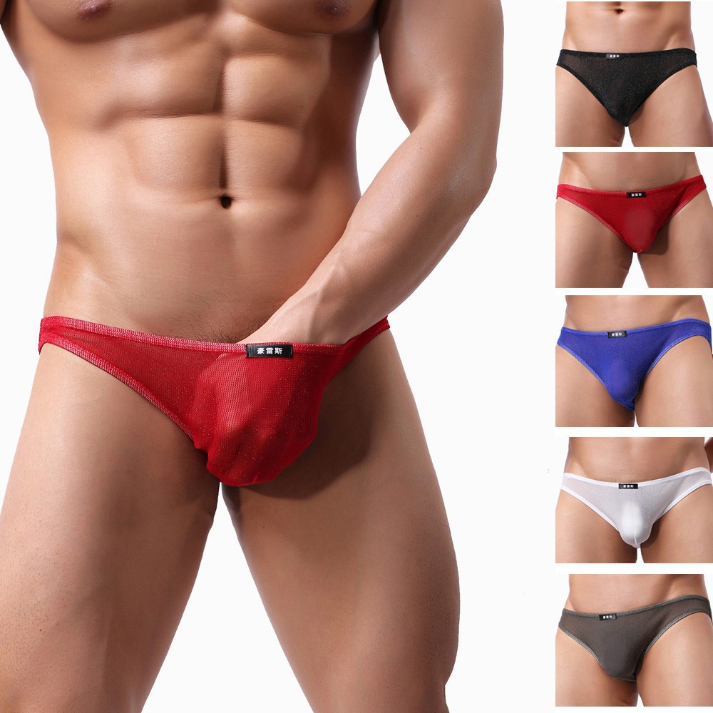 Men Underwear Sexy Comfortable Breathable Underpant Nightwear Sleepwear 