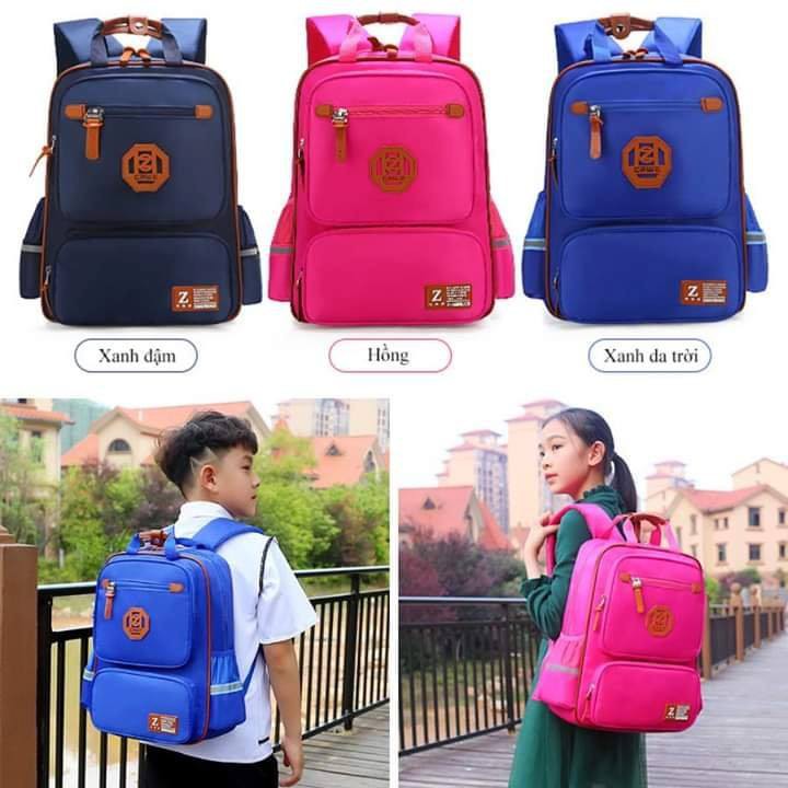Cặp balo chống gù lưng cho học sinh cấp 1 và cấp 2 thông minh - Hàng xuất nhật (Loại to đẹp)