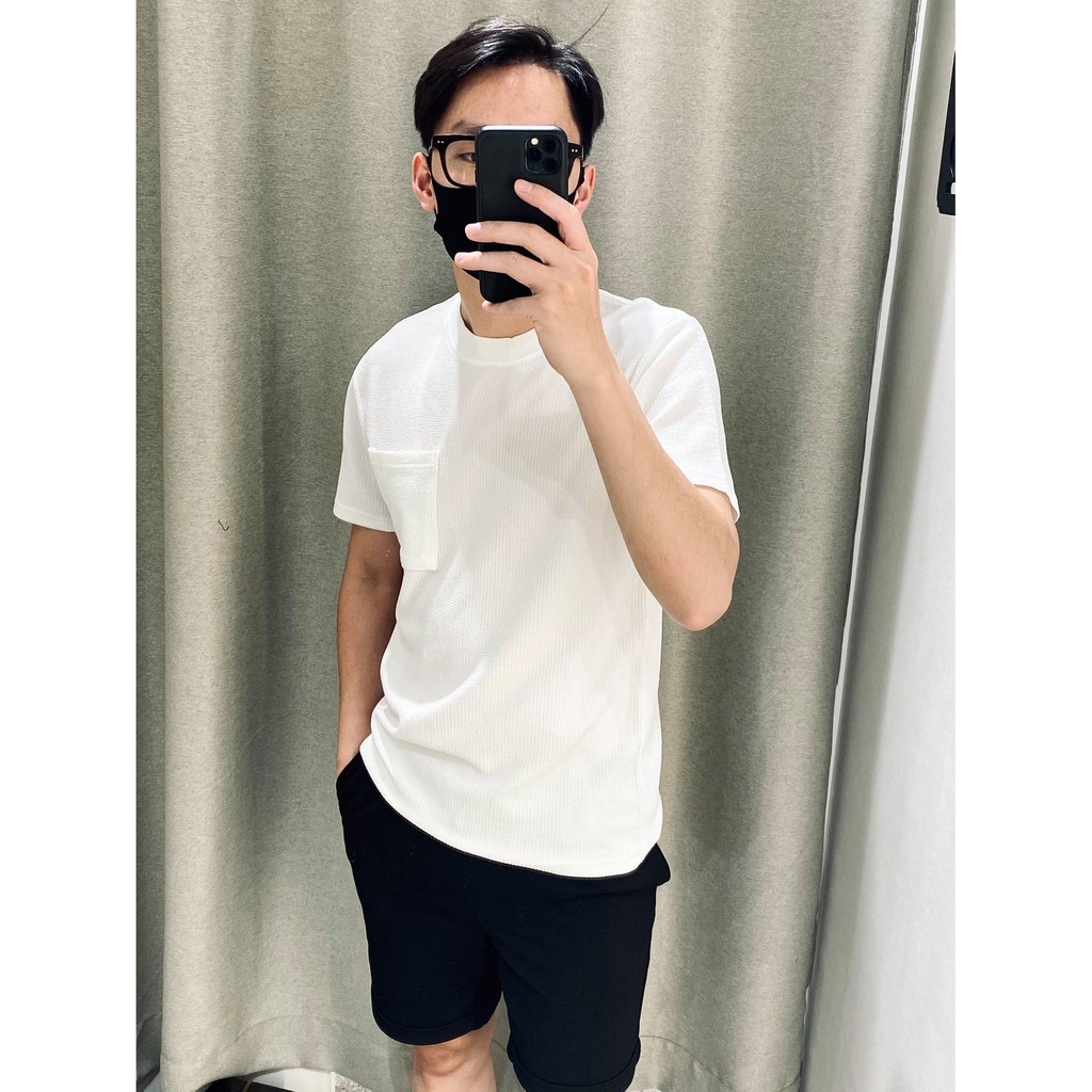 Áo Phông Nam Trơn Vải Sóng