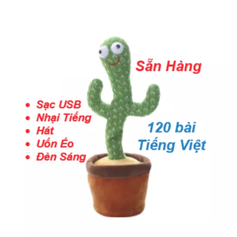Đồ chơi xương rồng nhảy múa