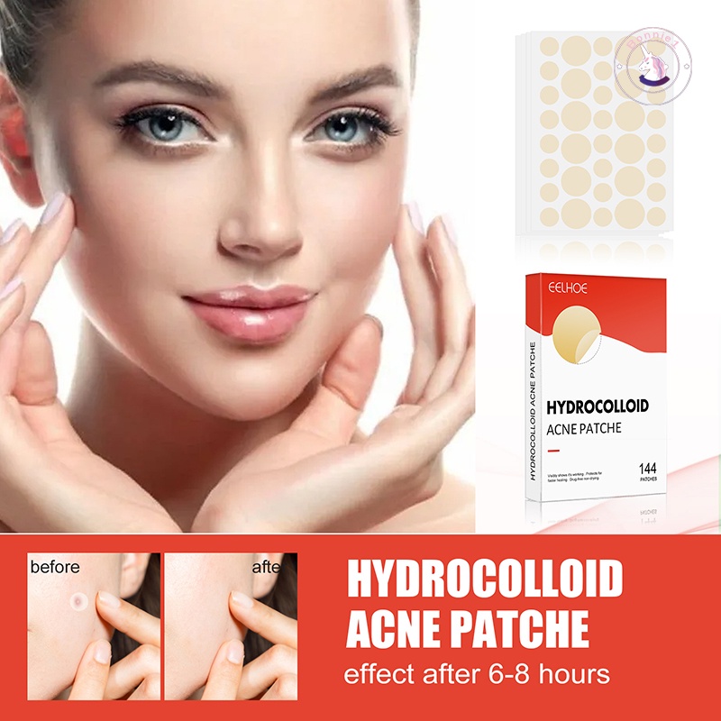 Miếng Dán Hấp Thụ Hydrocolloid Chăm Sóc Da Mặt Vô Hình