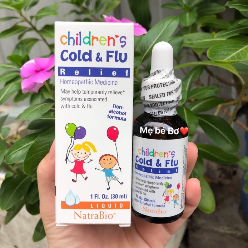 Siro Cold &amp; Flu Chidren Mỹ 30ml