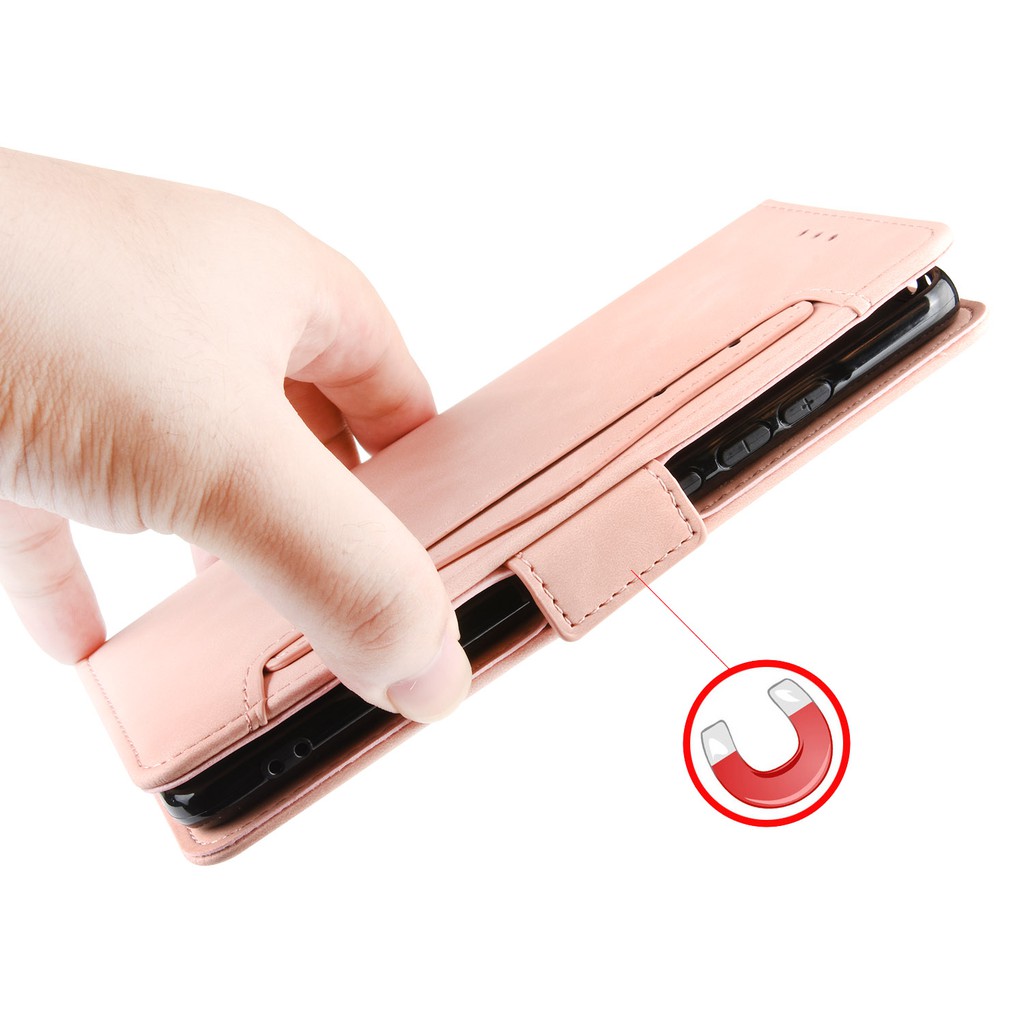 Case for Xiaomi Mi Note 10 / 10 Pro / 10 Lite, Retro Leather Wallet Flip Cover Case for Mi Note 10 / 10 Pro / 10 Lite