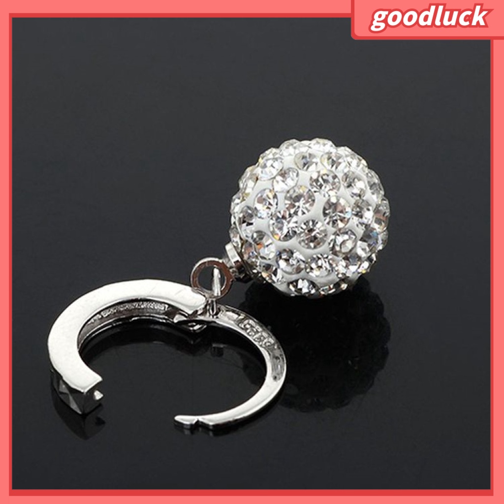 Khuyên Tai Tròn Đính Đá Kiểu Dáng Thời Trang Cho Nữ