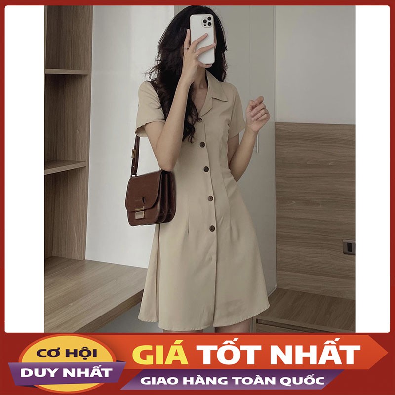 Váy Nữ Hàng Quảng Châu Cổ Đức Dáng Xèo M812-Violet