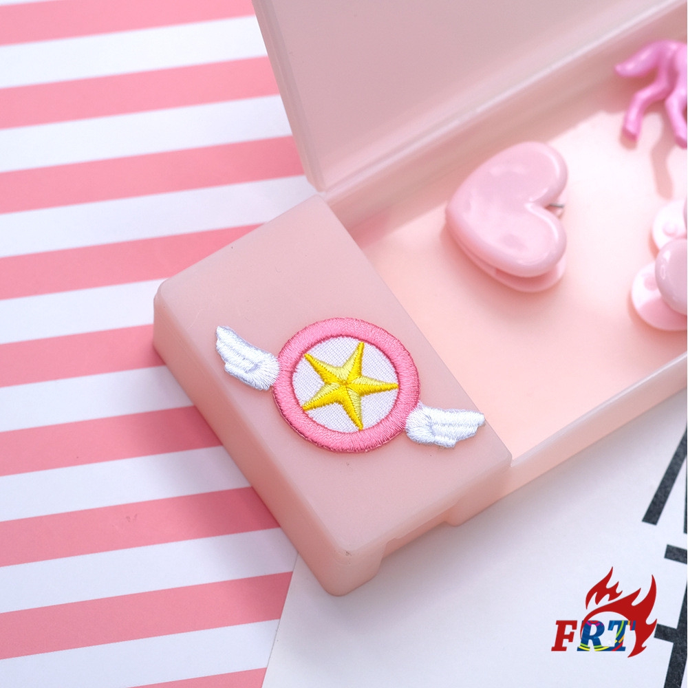 Miếng vải thêu hình kí hiệu thủ lãnh thẻ bài Sakura Series 02