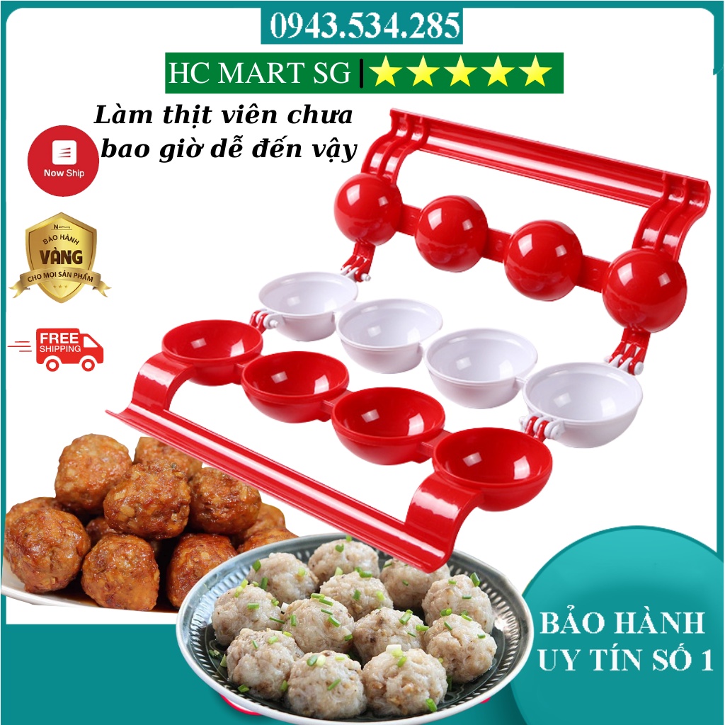 dụng cụ nhà bếp, dụng cụ làm thịt viên stuffed ball maker dùng để làm thịt viên , chả viên hay cơm nắm… [SALE CỰC RẺ]
