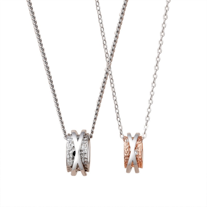 Vòng cổ Mặt Chữ X Thời Trang Dành Cho Cặp Đôi