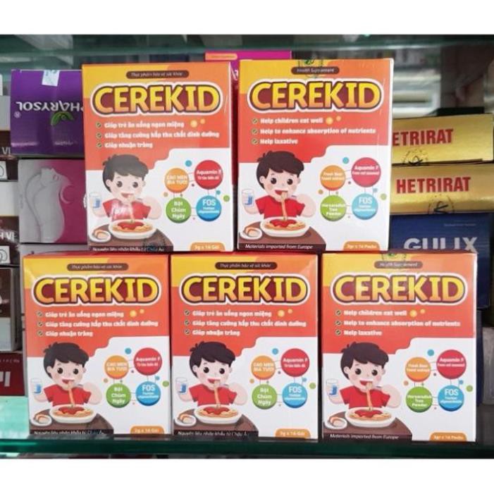 CEREKID giúp trẻ ăn ngon miệng hộp 16 gói