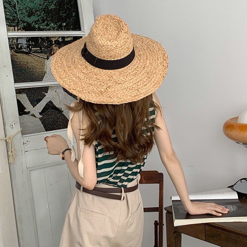 Áo sát nách dệt kim buộc dây kẻ sọc thời trang Hàn Quốc cho nữ