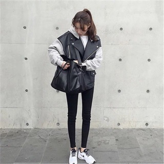 Áo da pha nỉ có mũ