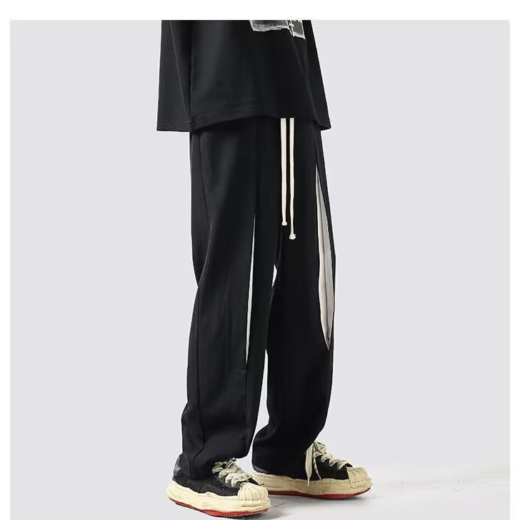 Quần Dài Dáng Rộng Lưng Thun Co Giãn Thoải Mái Thời Trang Hàn Quốc Size M-3XL Cho Nam