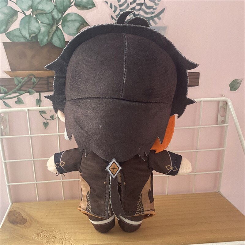 Búp bê nhồi bông hình nhân vật Zhongli Tartaglia Xiao trong Genshin Impact 20cm dễ thương