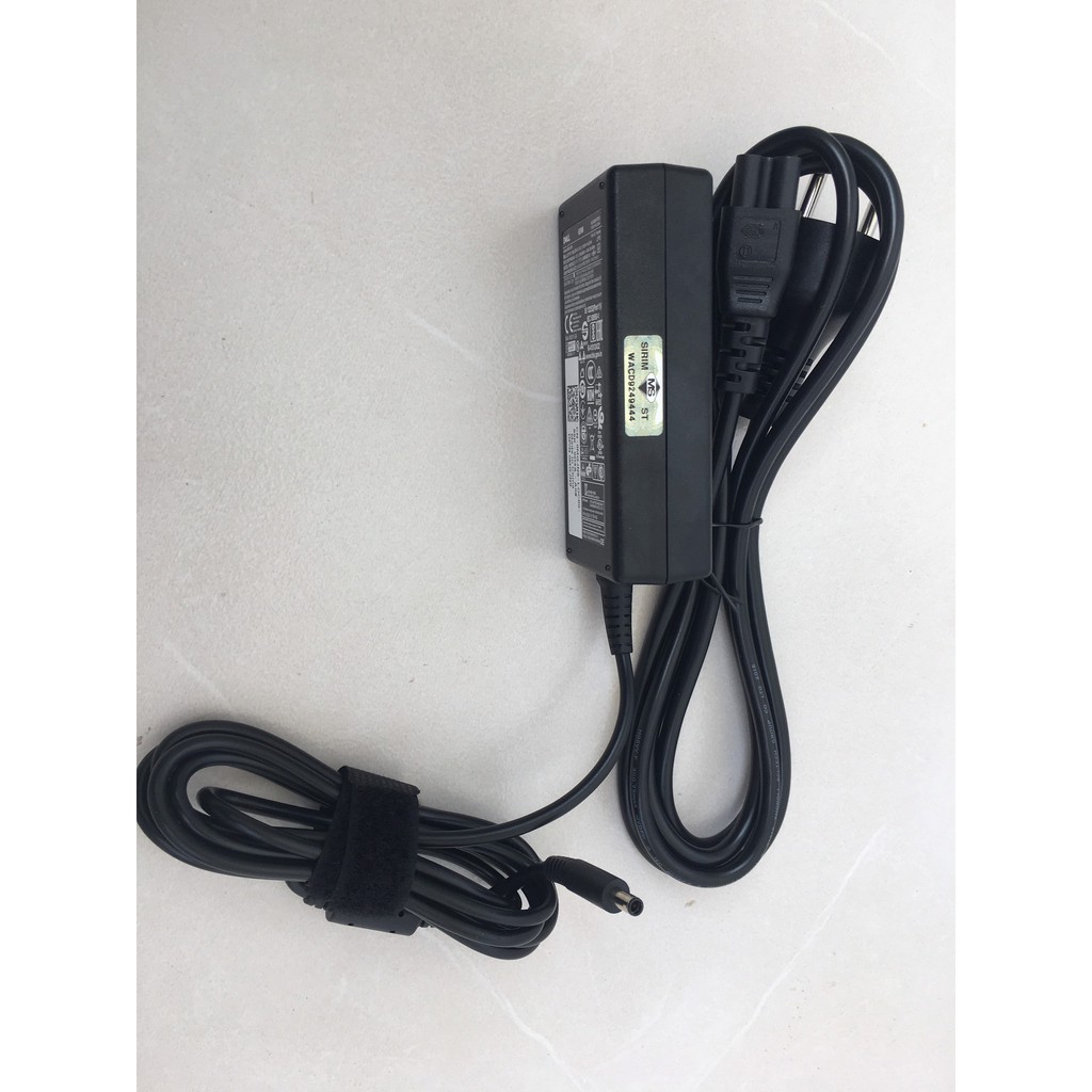 SẠC LAPTOP DELL 65W 19.5V - 3.34A Đầu Nhỏ Có Kim 65W Chính hãng FPT Phân Phối