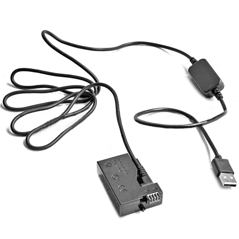 Dây Cáp Ổ Đĩa USB 5V ACK-E8 DR-E8 LP-E8 Cho LP E8 DC Grip for 550D 600D 650D 700D T2i X4 X5 X6i