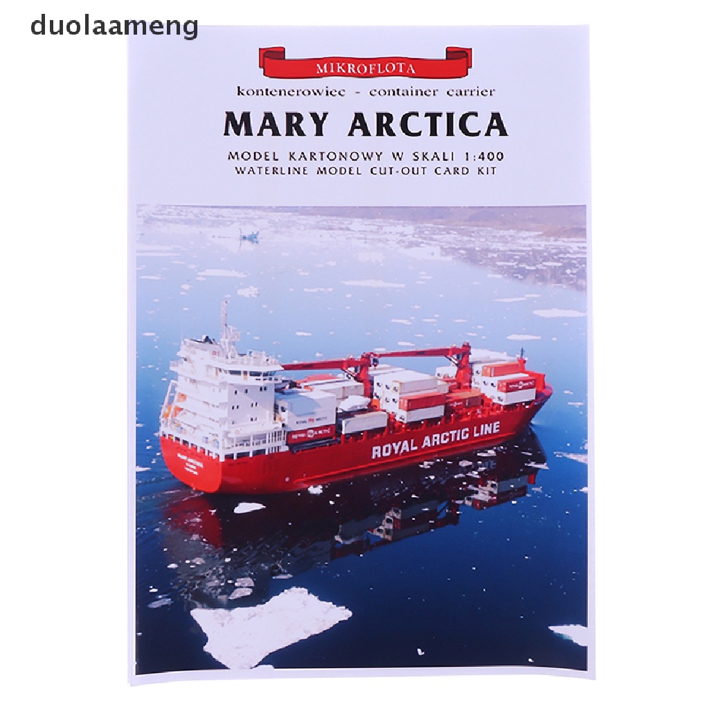 Mô Hình Tàu Chiến MARY ARCTICA Bằng Giấy Tỉ Lệ 1: 400