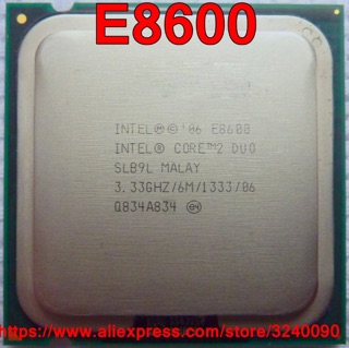 CPU E8600 -Trùm cuối Core2 Doe