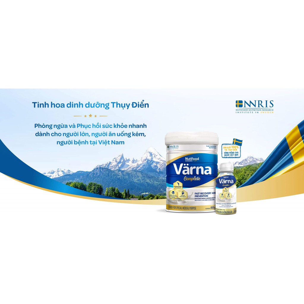 Sữa Bột Varna Complete lon 400g DATE 9/2023