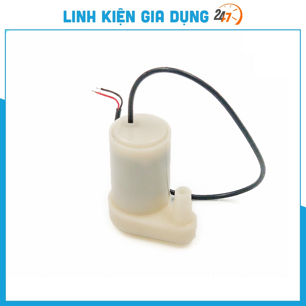 Máy bơm nước mini DC 3v-5v bơm chìm thân đứng dùng cho bể cá mini , thay thế bơm máy rót rượu