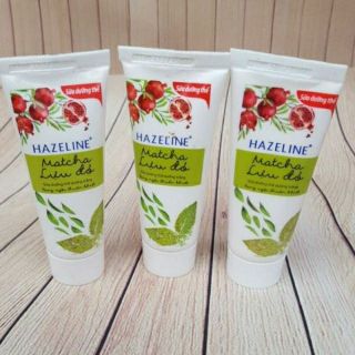 Combo 10 tuýp sữa dưỡng thể hazeline matcha lựu đỏ